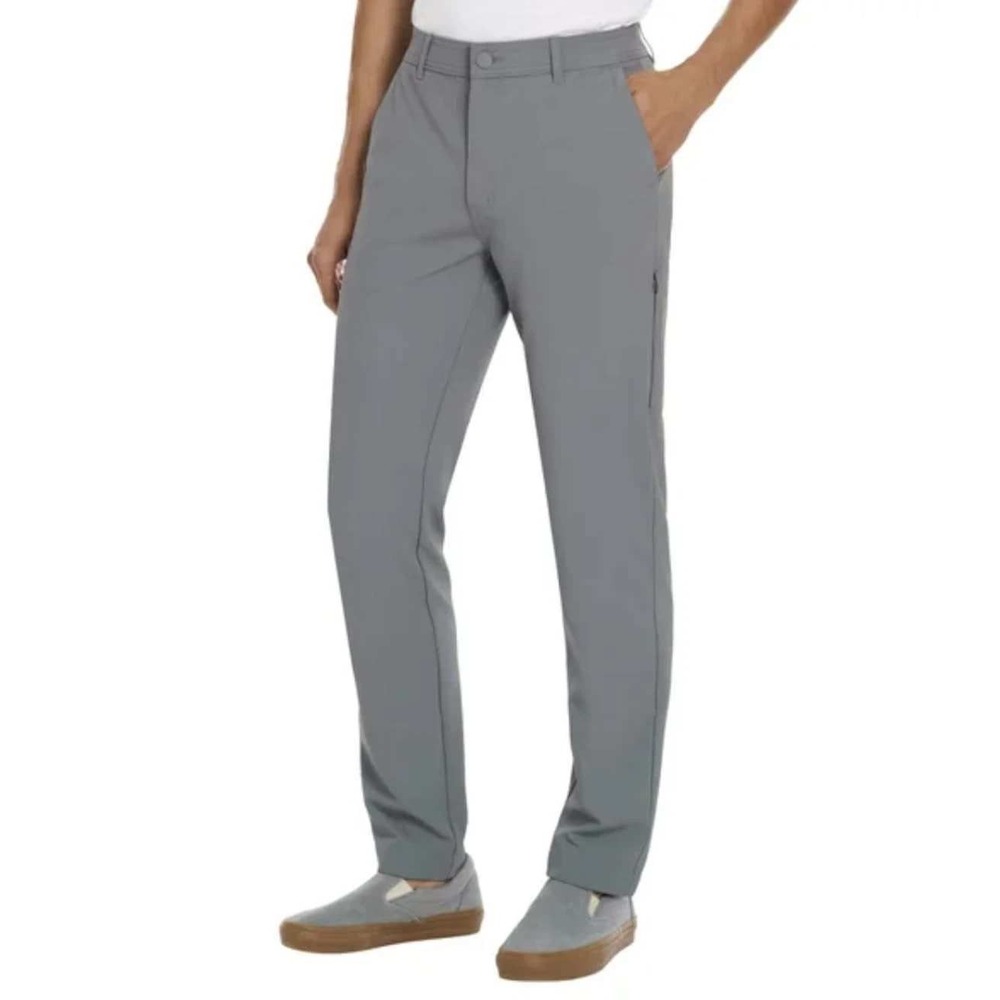 Hurley Men's Water Repellent Hybrid Performance Stretch Gray Pants 32 X 34 NEW!
